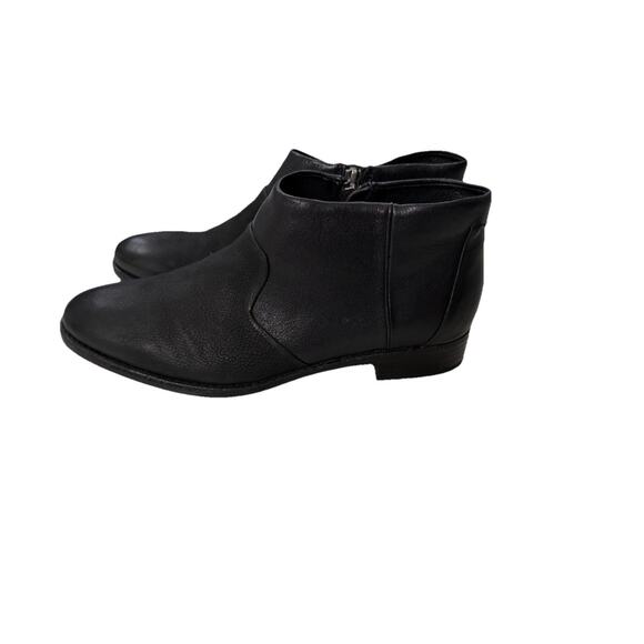 Patricia Nash Black Leather Ankle Carla Boots Women’s 8.5 Side Zip, Western EUC - Picture 3 of 13